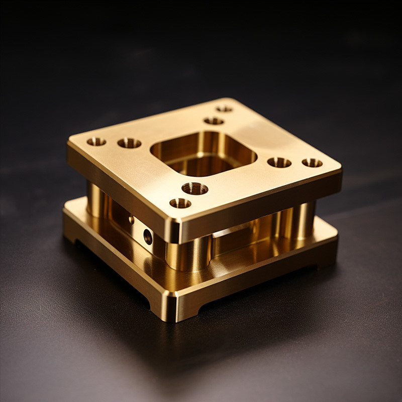 Aerospace CNC Brass Parts , High Precision Milling Parts OEM ODM