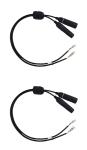 High flexible wiring harness Tianmu waterproof components black 425mm communicat