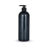 Transparent PET Clear Shampoo Pump Bottles 750ml 25oz Customization Logo