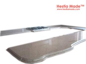 China Countertops - Sunset Gold Granite Peninsular Tops - HestiaMade wholesale
