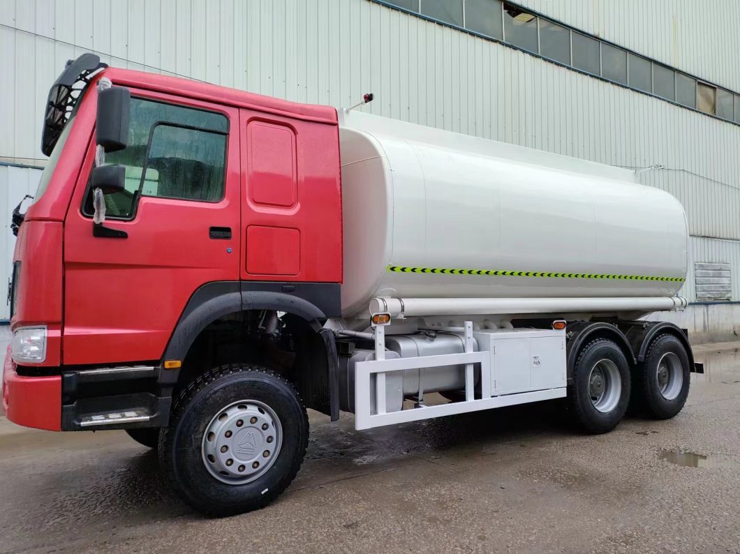 HOWO 4X2 10cbm Oil Tank Refilling Mobile Fuel Dispensing Transport Truck