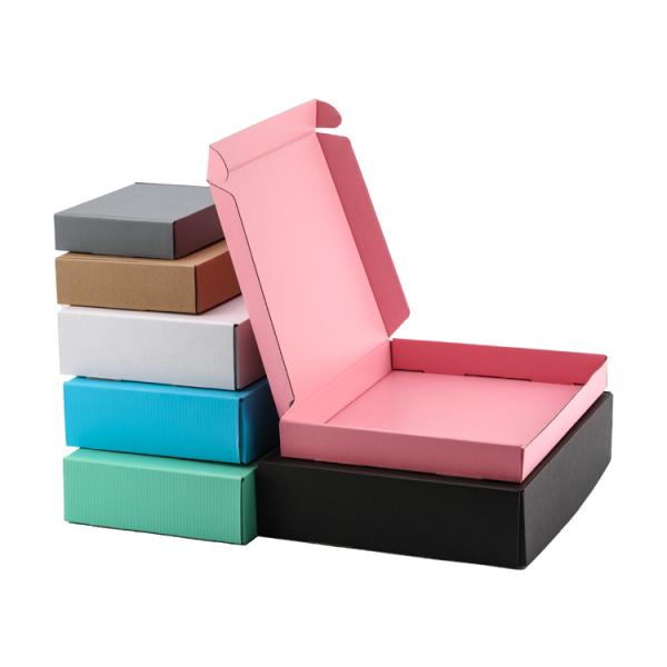 Recyclable Customized Shipping Box Ecommerce Mailer Box With Logo Print For Small Business