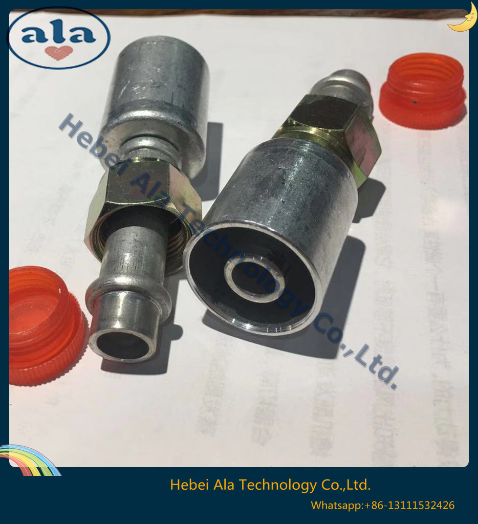 auto air conditioning hose fitting beadlock fitting Auto A/C Hose Ends R134a A/C fittings Couplers Adapters Connectors