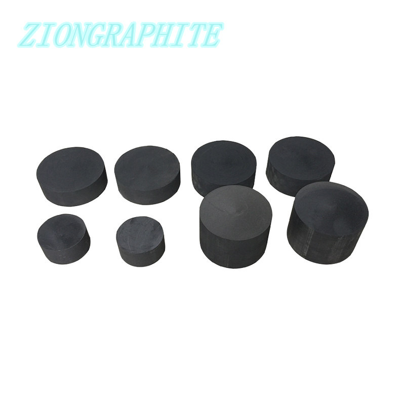 High Pure Graphite Crucible with Cap Long Service Time and High Purity