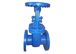 China Resilient Seat Rising Cast Iron Valve Metal Seated Gate Valve Body wholesale