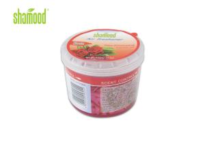 China Environmental Gel Air Freshener , Customizable Rose Car Air Freshener wholesale