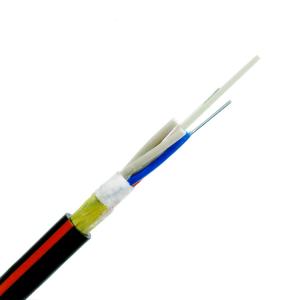 China ADSS 100M 12 Core Non Metallic Outdoor Aerial Fiber Optic Cable wholesale