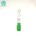 2 Year Shelf Life Blood Collection Supplies Vacuum Non Toxic Heparin Tube With