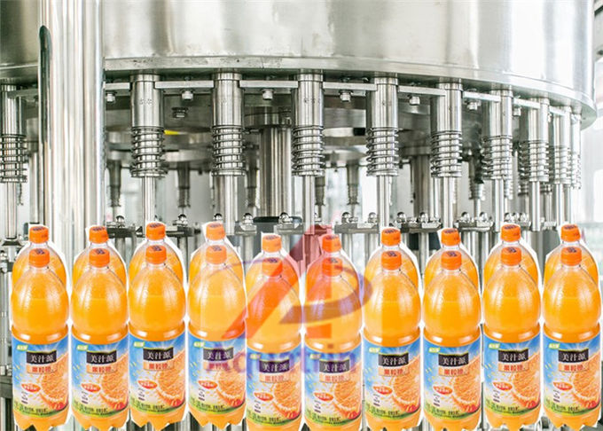 Automatic Pet Bottle Fruit Juice Beveragen Hot Filling Machine Fresh Juice Bottling Plant With CIP Recycling System 2
