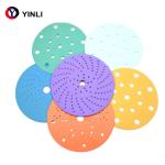 Ceramic 150 Grit 5 Inch 8 Hole Sanding Discs For Polishing Car