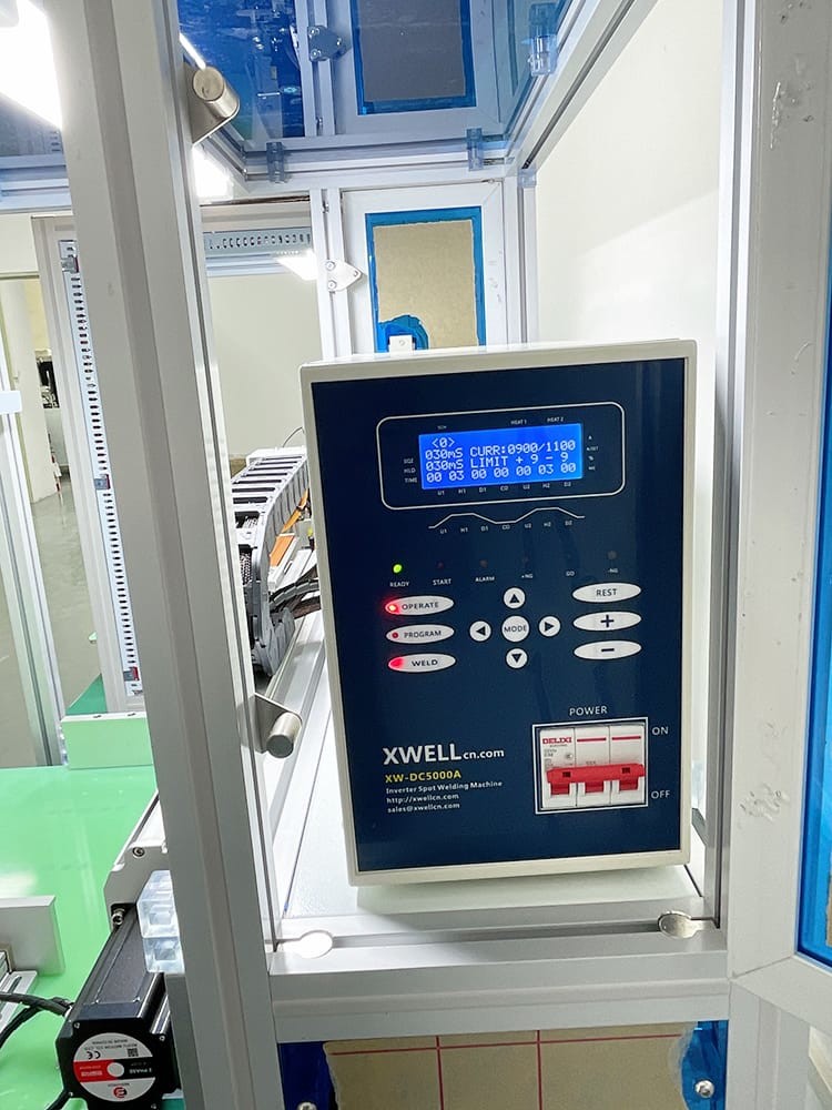 Numerical Control CNC Spot Welding Machine EV Cell Tab Welder For 18650 Battery Pack