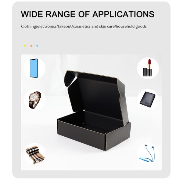 Eco Friendly Airplane Boxes With Durable Zip And Customizable 3 Layer Structure