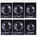 D60mm Clear Acrylic Ball Logo Print Unisex For Sports Toy