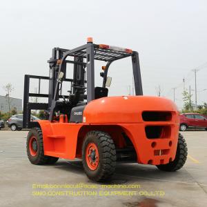 China Red Diesel Forklift Truck F530 Loading Capacity 5000kgs Total Weight 5600kgs wholesale