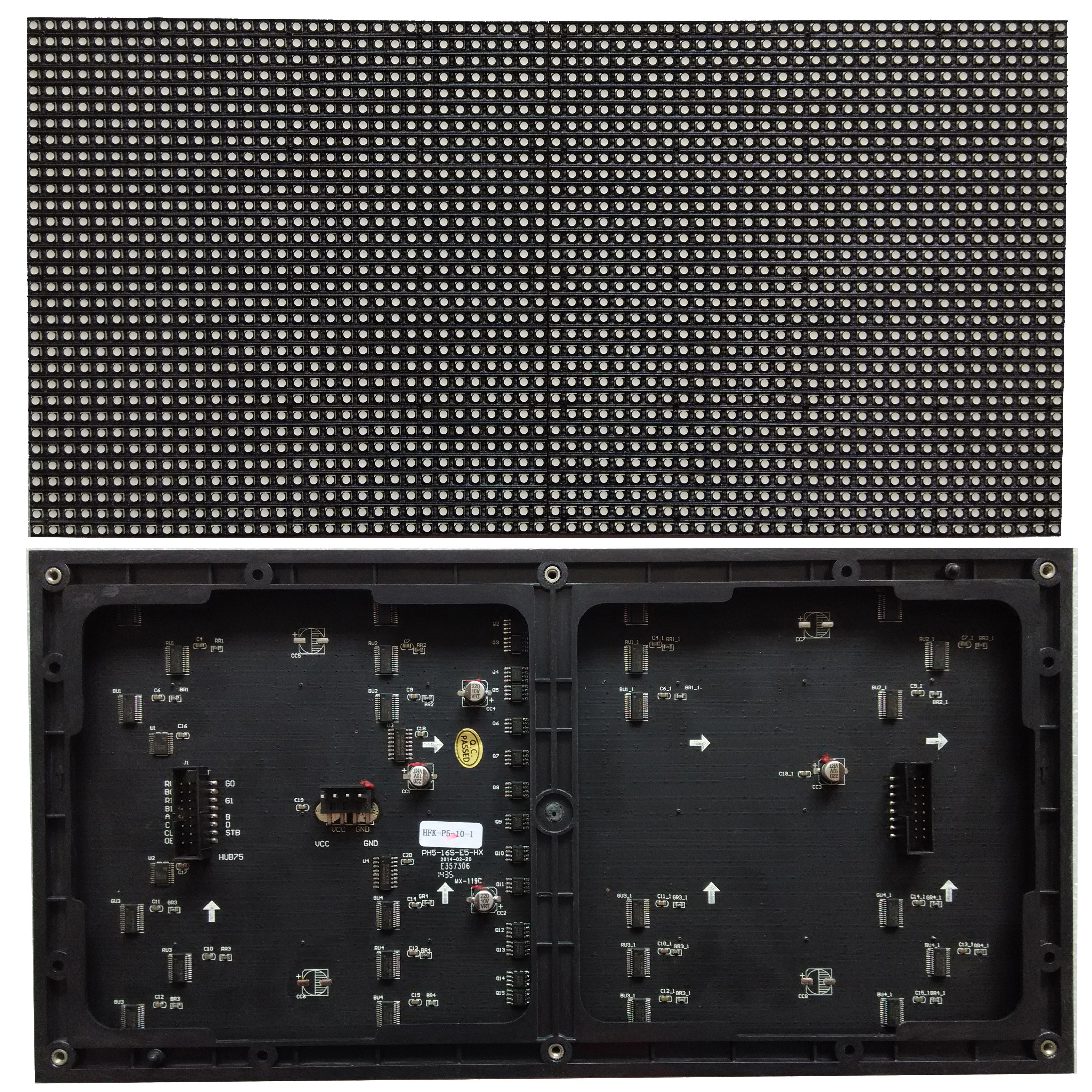 Text Picture P5 LED Screen 320x160 160x160 SMD3528 SMD 32x64 High Brightness