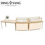 Nice Appearance Firm Structure Jewelry Display Counters , Provide Elegant