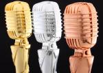 Microphone Design Custom Trophy Awards Resin Material Made For Musical