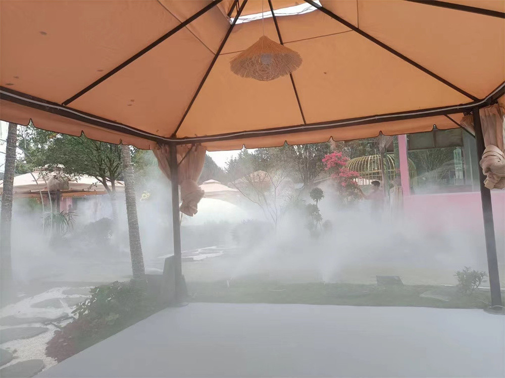 15L/Min 80bar Industrial Fog Machine Mist Fog Making Equipment Humidifier Unit