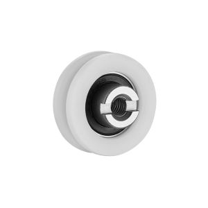 China Nylon/PVC U Groove Pulley Wheel Guide Rollers 20kg Capacity wholesale