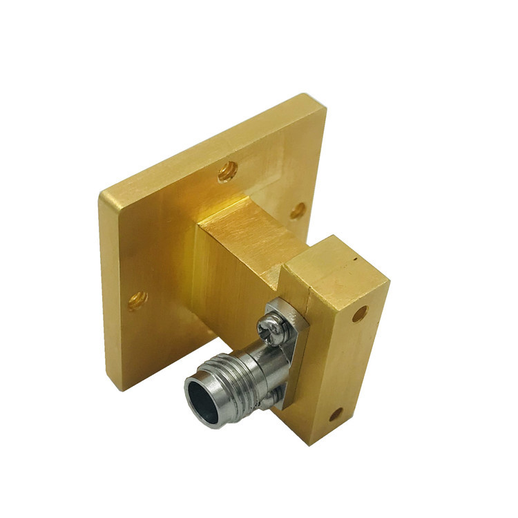 Sma Female Connector Coax To Waveguide Adapter 26.3-40ghz Good Standing Wave
