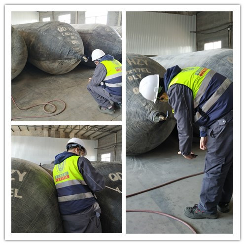 Underwater Salvage Heavy Lifting Airbags 0.16mpa Loads