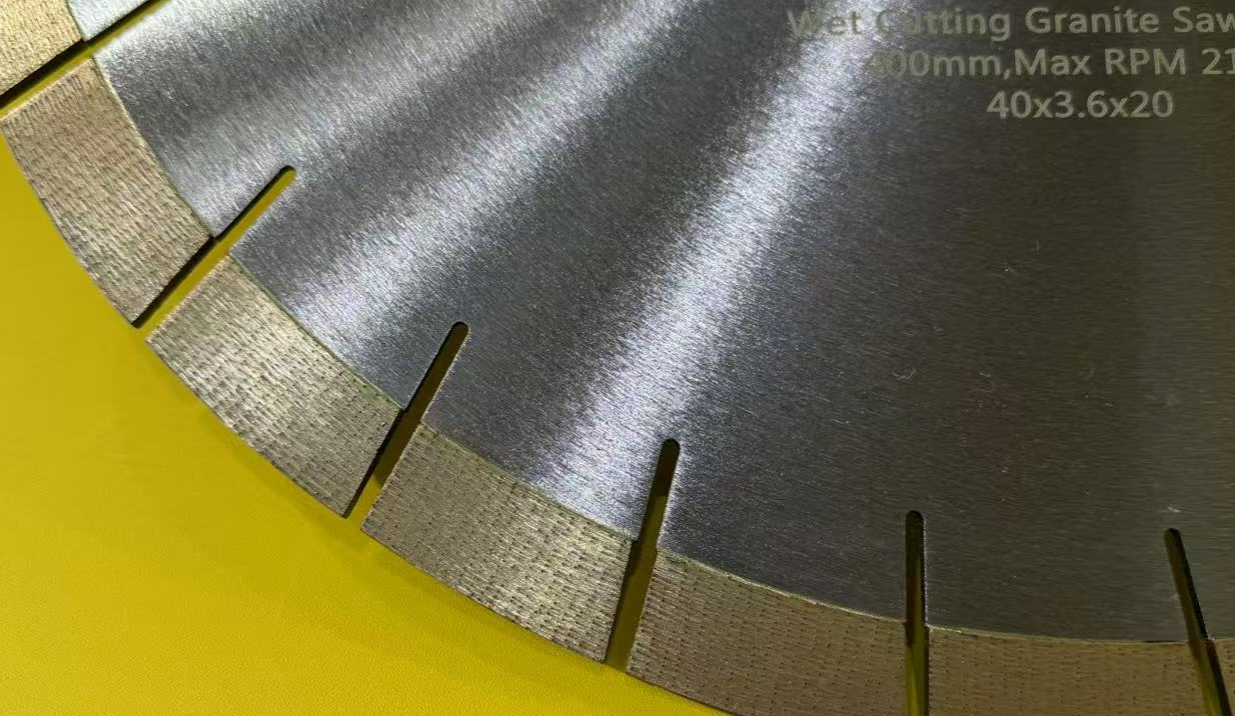 400mm 450mm Horizontal Saw Blade For Granite Marble Cutting