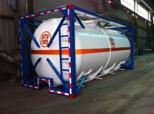 China Liquid Tank Container 48000L ISO International Shipping 40ft wholesale