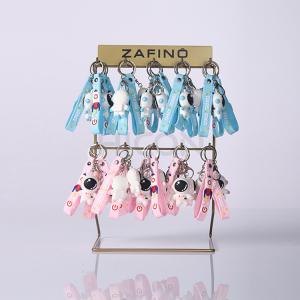 China 4-Layer Countertop Display Racks, Metal Keychain Collection Display Rack wholesale