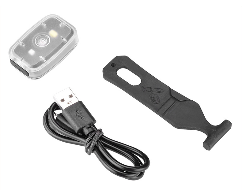 Outdoor IPX5 Waterproof LED Bicycle Light / Bicycle Tail Light Rechargeable 21G