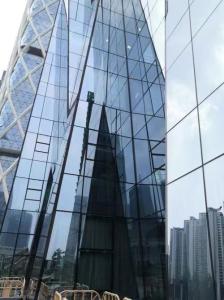 China Customizable Glass Curtain Wall Energy Efficient Soundproof Thermal Insulation wholesale