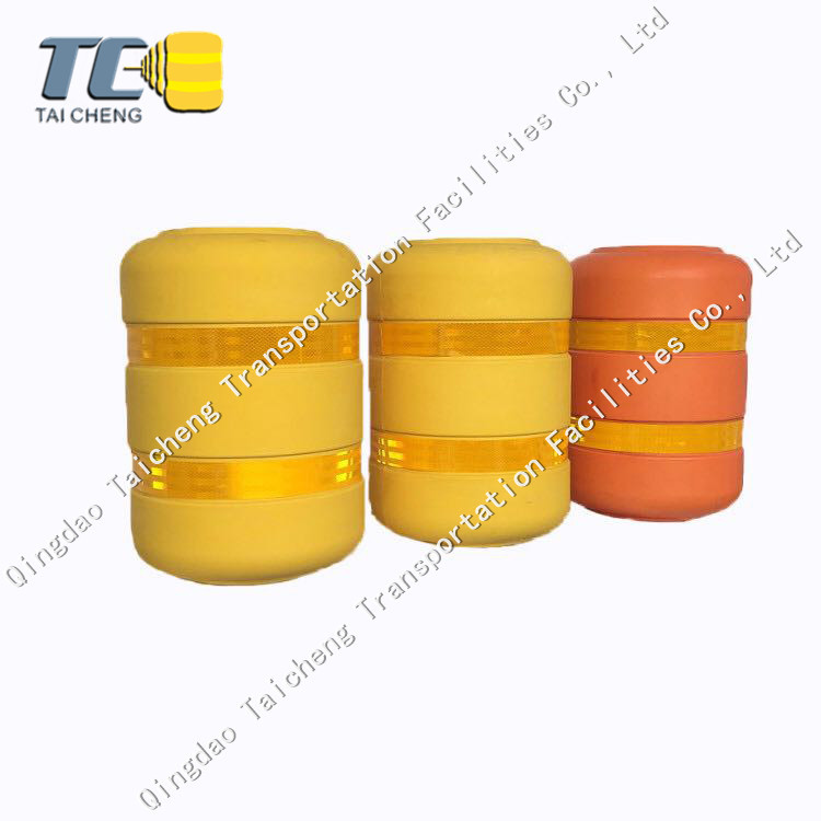 High Strength Highway Roller Barrier Impact Resistance Long Service Life