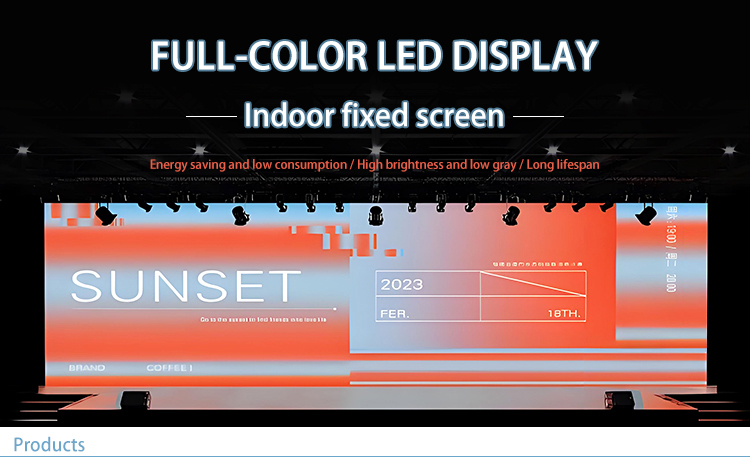 High Resolution P3 Indoor Fixed LED Display , Auditorium LED Screen For Conference Room