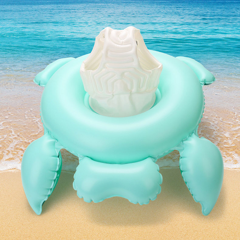 Unisex Age Range 2-4 Years Swimming Pool Float Ring Tubes with Rollover Prevention Tube