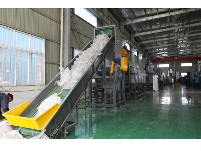 Agricultural Pp Pe Washing Plastic Film Recycling Line