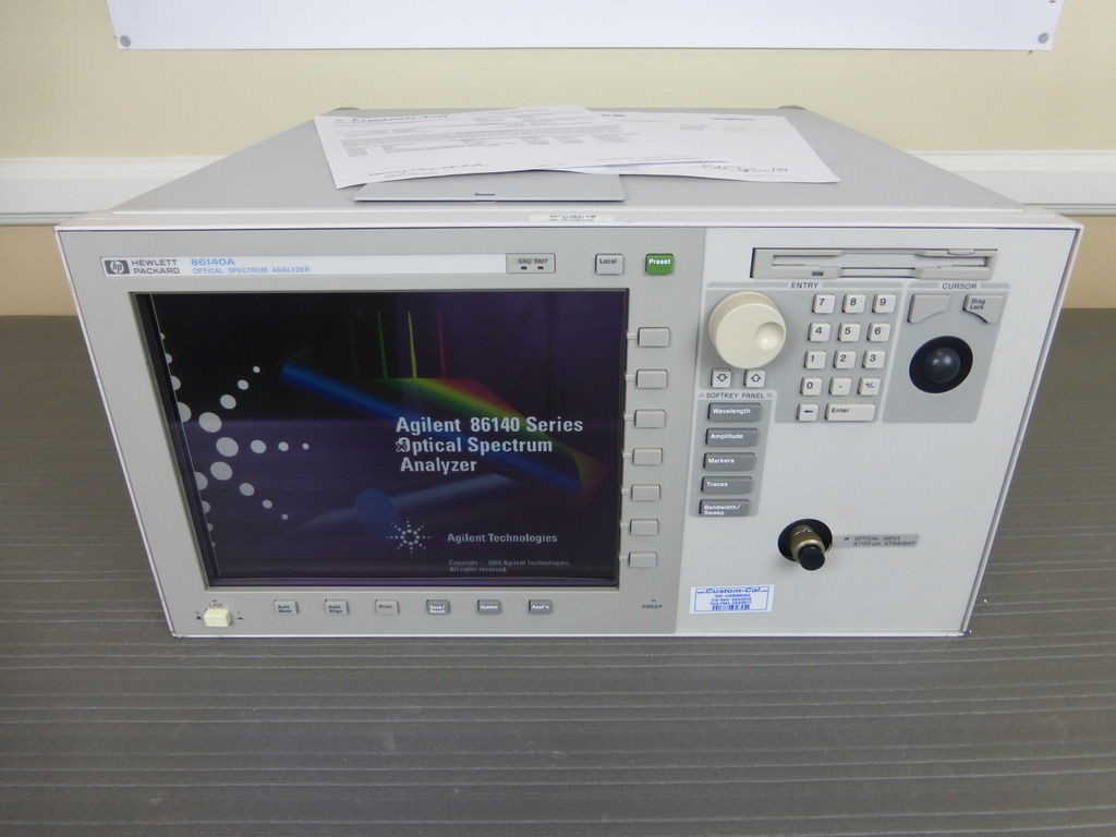 Keysight Agilent 86140A Optical Spectrum Analyzer Benchtop Durable