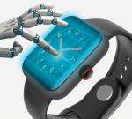 Water Resistant 80mAh Smart Health Sports Watch RoHS Certification