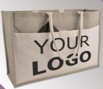 Eco-friendly Bag,Gift Bag,Resort Tote,Wedding Favor Bags, Tone Tote with Front