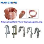 Galvanized Copper Electrical Grounding Rod Adapt For Transmission Line