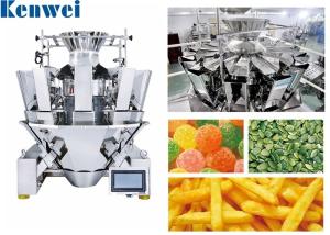 China 10 Heads Stainless Steel Standard Multihead Weigher Eco Friendly For Leisure Foods wholesale