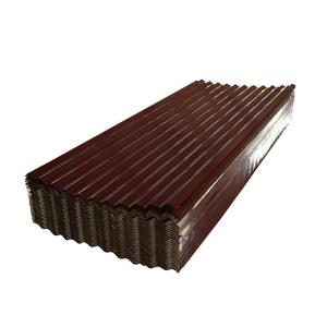 China Ral Color Ppgi Corrugated Roofing Sheets 12m Gi Colour Coated wholesale