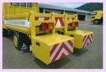 Traffic Yellow Crash Proof Truck Mounted Attenuator