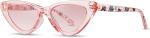 KIDS SUNGLASS 63209 PLASTIC FRAME CAT EYE CUTE FASHIONABLE NON PORLARIZED LENS