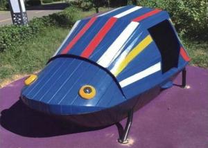 China Ladybird Theme Artistic Playgrounds Childrens Garden Play Area wholesale