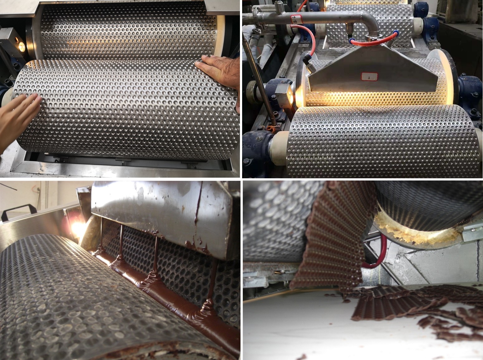 Lentil Forming 200kg/H Chocolate Bean Production Line
