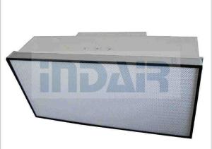 China Light Shell HEPA Terminal Box Low Resistance Microfine Glass Fiber Media wholesale