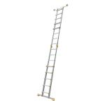 Robust Strength Aluminum Telescopic Ladder 4x5 Collapsible Extension Ladder