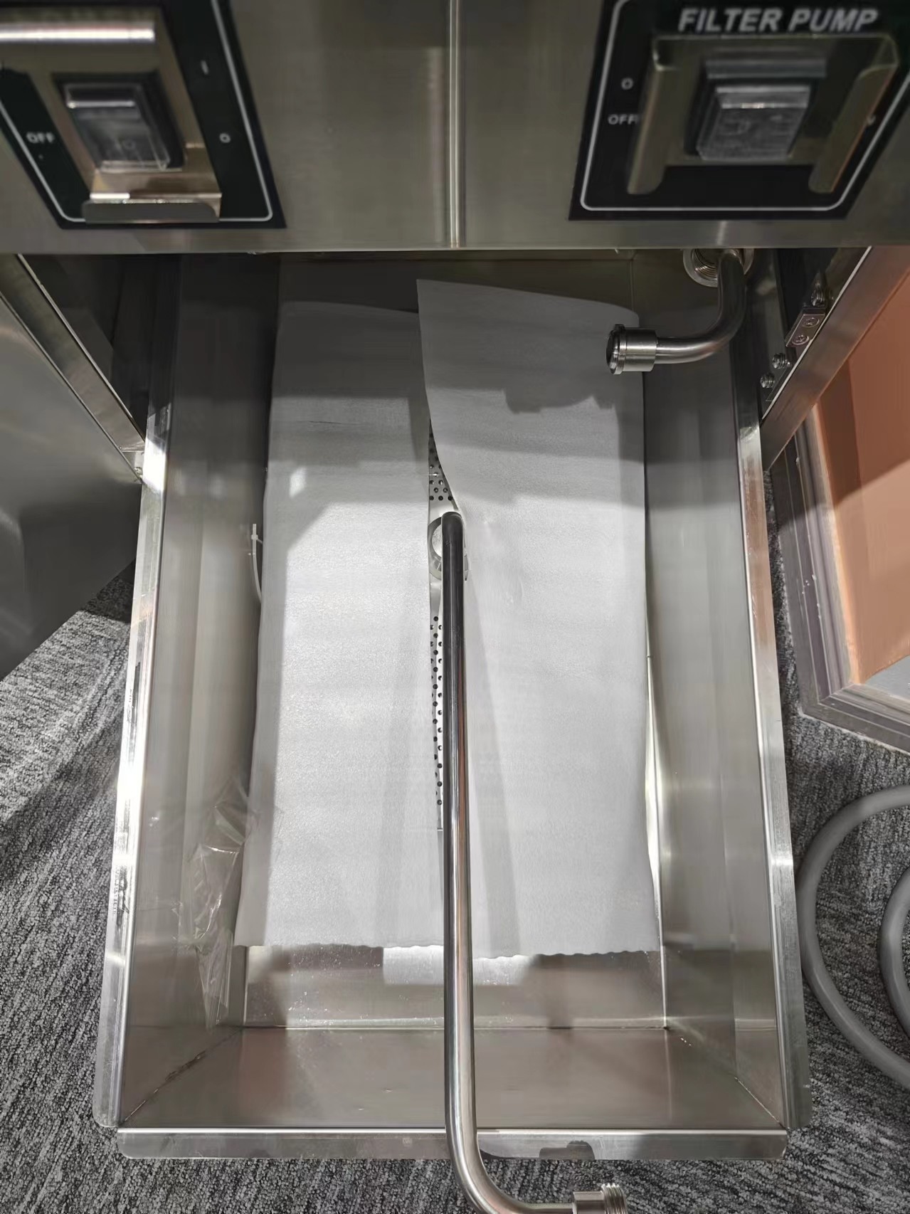 Electric Chips With Memory Function Open Style With Oil Filtration Deep Fryer