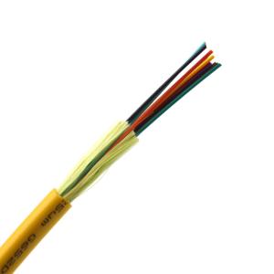 China GJFJV Distribution Indoor Fibre Optic Cable with LSZH Armored Outer Jacket Material wholesale