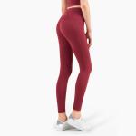 Sturdy Pocket Yoga Pants Without T - Line Sports Nude Feeling High Waist Tight