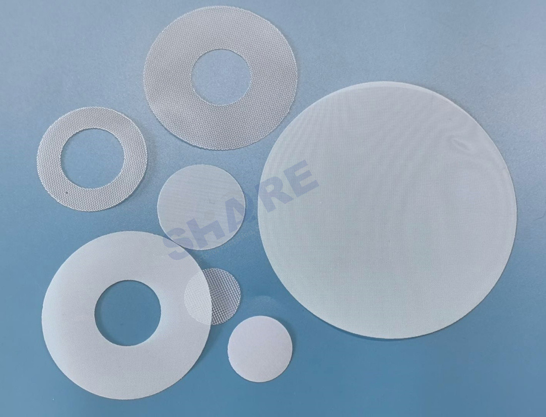 PA PET PP PE Filter Discs Filter Stampings Filter Tubes Filter Bags Ribbons Filter Shapes Cut-to-Size Sections